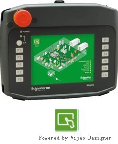 施耐德Magelis XBT GH手持移动操作终端 安全可靠的工业自动化解决方案